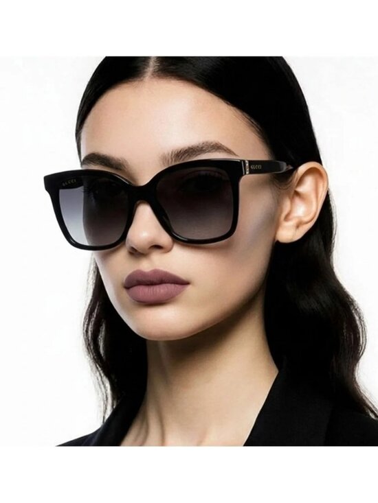 New Authentic Gucci Stylish Black Sunglasses GG0459SA 001 main image 10